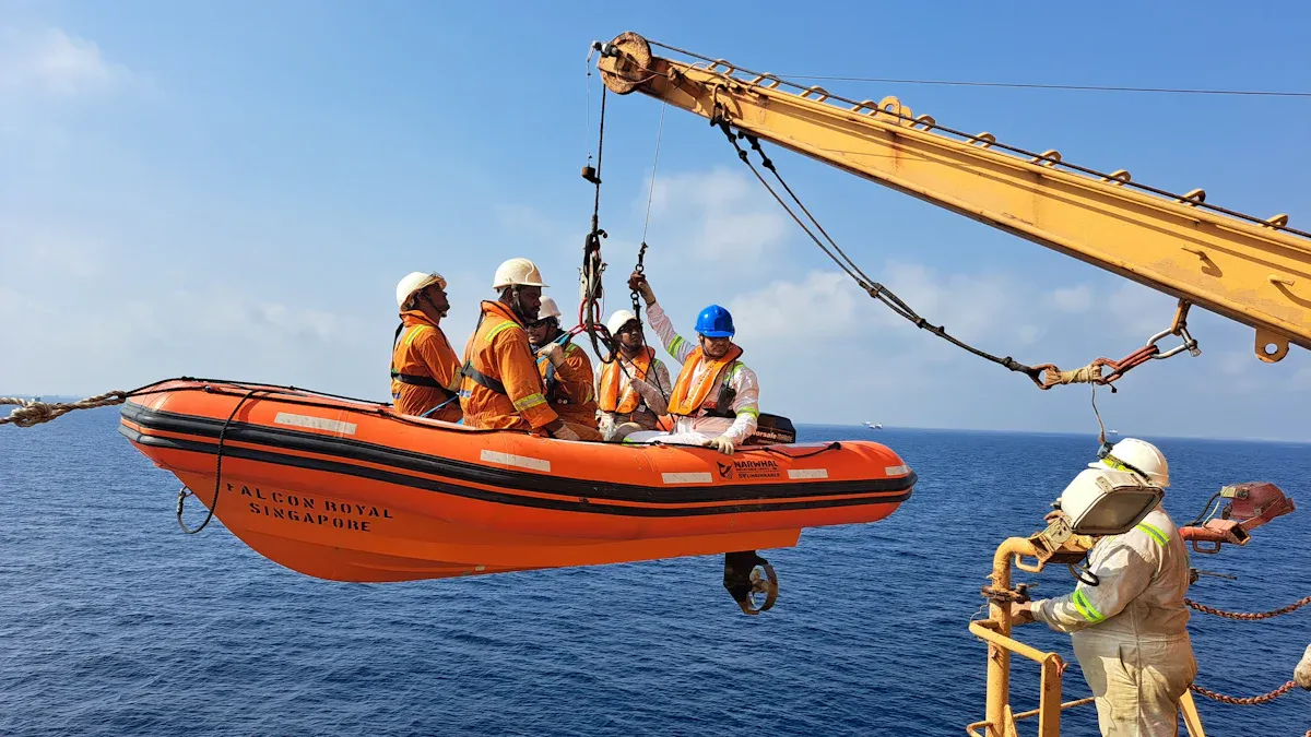 Пошаговая инструкция по подготовке спасательной лодки к эксплуатации