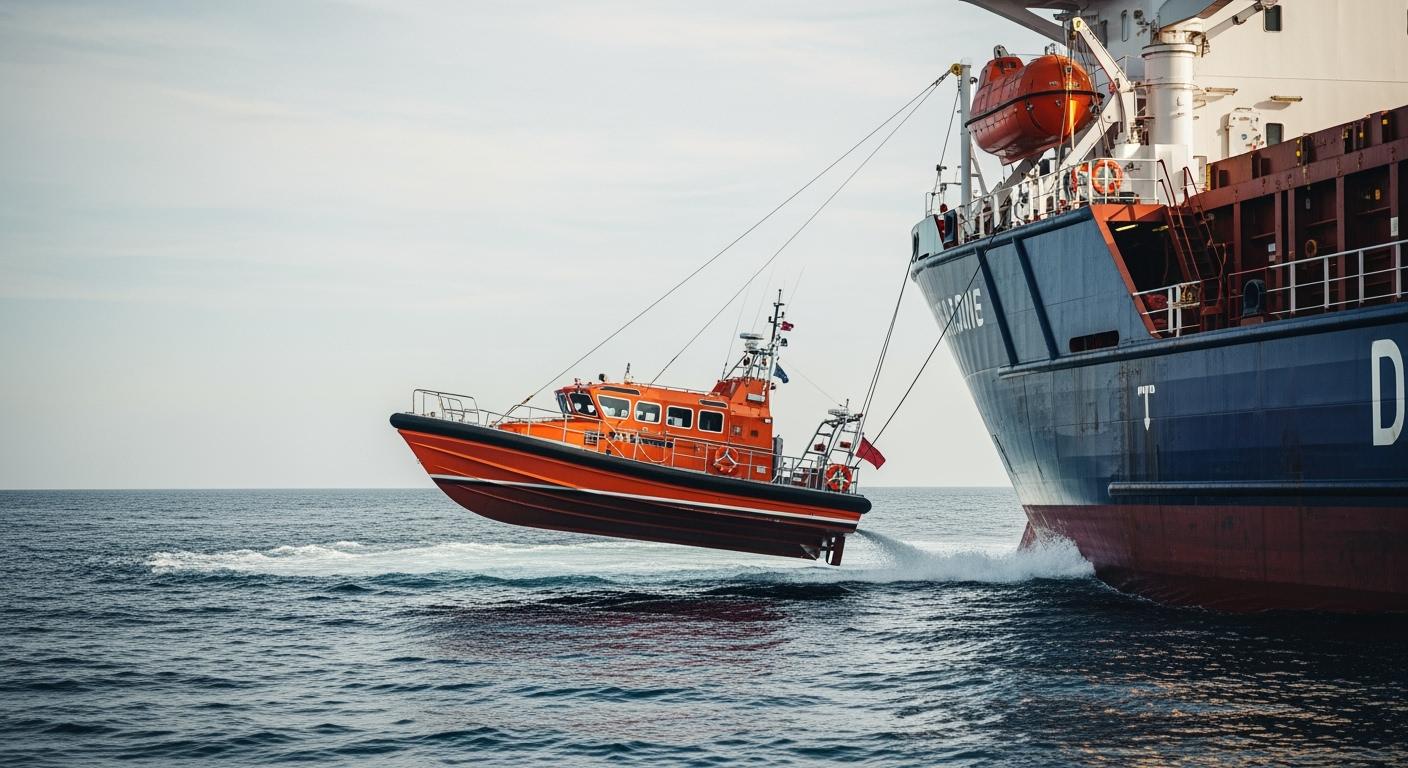 Как выбрать надежную быструю спасательную лодку для коммерческого судна